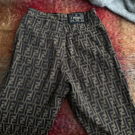 fendi trousers vintage|fendi trousers price.